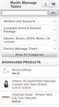 Mobile Screenshot of mysticmassagetables.com
